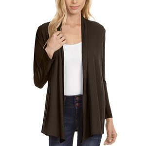 Crew Knit Wear Open Cardigan